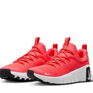 Nike Metcon 6 Athletic Sneakers- Hot Punch